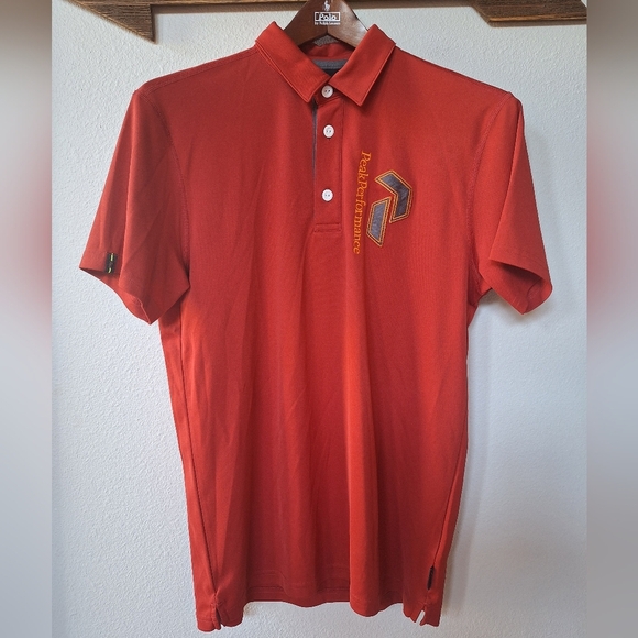Peak Performance G Panmo Mens Golf Polo Collared Lightweight Size L - Picture 1 of 7
